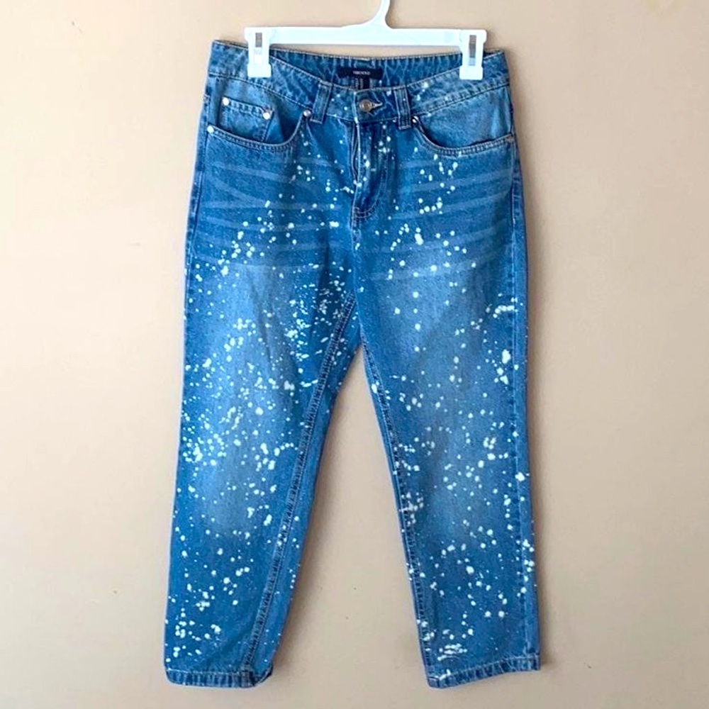 Forever 21 acid spotted jeans Sz 27
